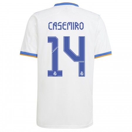 Billiga Fotbollströjor Real Madrid Casemiro 14 Hemma tröja 2021/22 Kortärmad